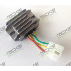 Rick's Motorsports Electrics Universal OEM Style Rectifier-Regulator for Kawasaki KLR650 '88-18, Ninja 250R '08-20, GPZ550 '80-86
